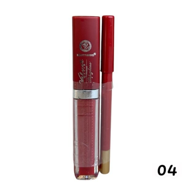 04 Lipgloss con Lápiz Delineador